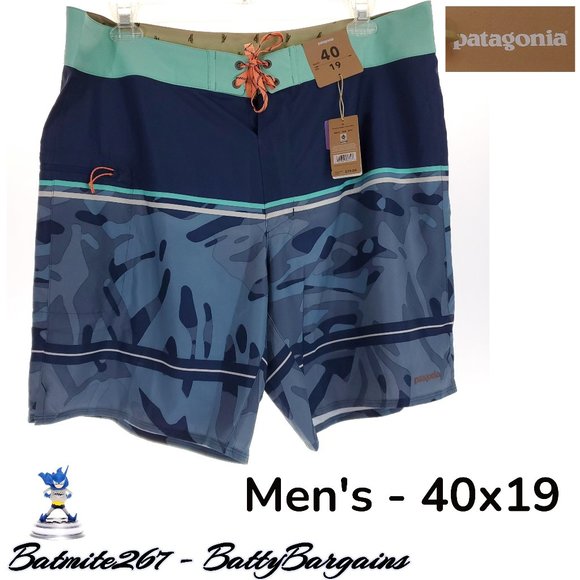 40" Mens NWT Patagonia Outdoor Planing Board Short - Picture 1 of 7